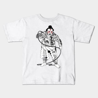 Japanese sumo singer Kids T-Shirt